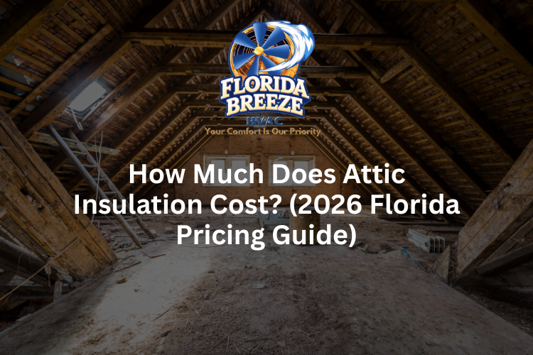How Much Does Attic Insulation Cost? (2026 Florida Pricing Guide)