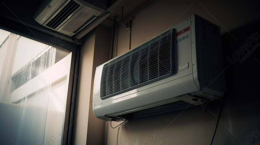 Incorrect split AC indoor unit placement causing uneven airflow