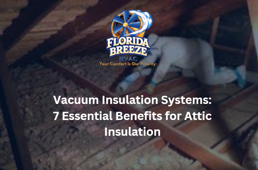 Vacuum Insulation Systems: 7 Essential Benefits for Attic Insulation